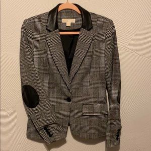 Michael Kors Blazer with Genuine Leather